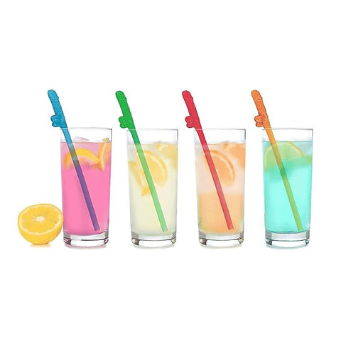 Super Fun Penis Party Straws by Little Genie