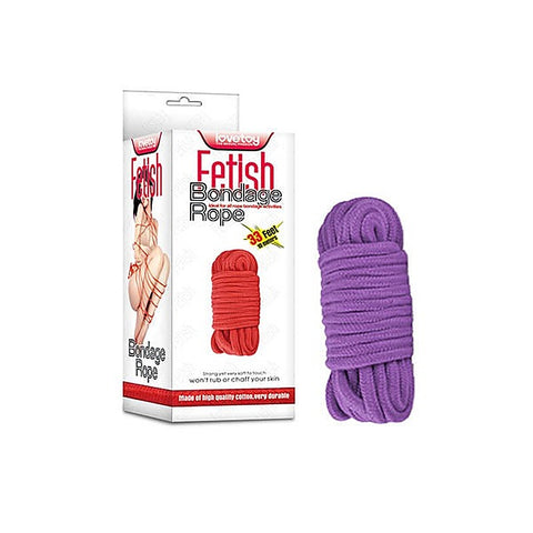 Fetish Bondage Play Rope 10m by Lovetoy
