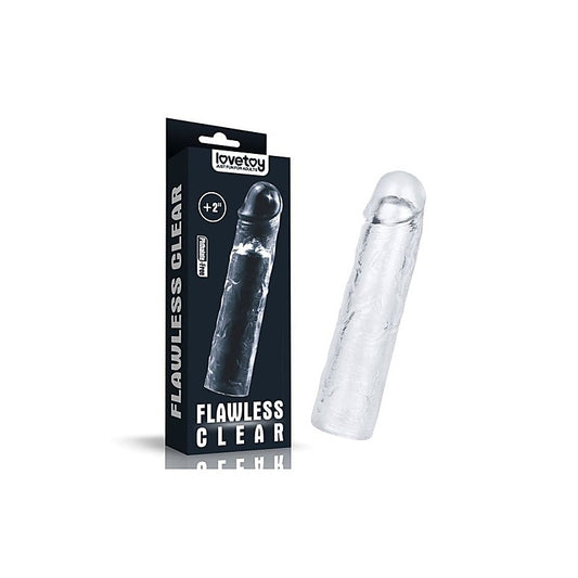 Clear Penis Extender Sleeve Plus by Lovetoy