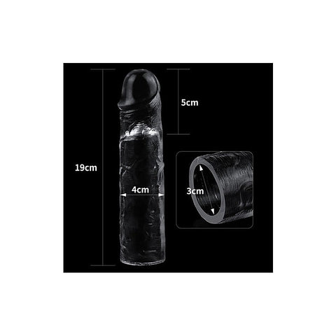 Clear Penis Extender Sleeve Plus by Lovetoy