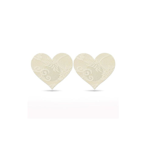 Lace Heart and Flower Nipple Pasties Twin Pack by Lovetoy
