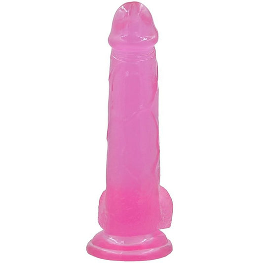Jelly Studs Crystal Curved Realistic Dildo by Lovetoy