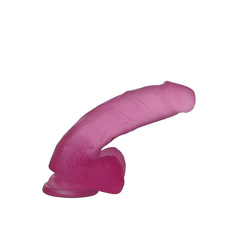 Jelly Studs Crystal Curved Realistic Dildo by Lovetoy
