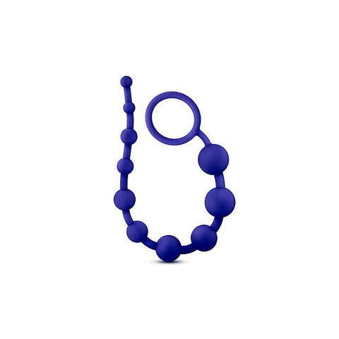 Luxe Silicone 10 Anal Pleasure Beads by California Exotics