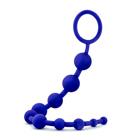Luxe Silicone 10 Beads Indigo by California Exotics