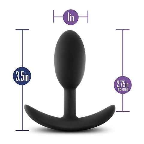 Luxe Wearable Vibra Slim And Sleek Anal Plug