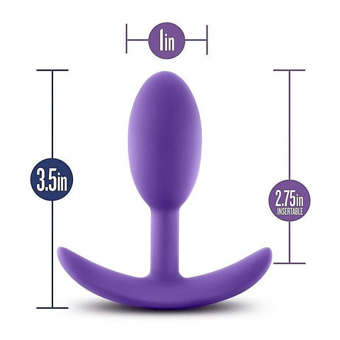 Luxe Wearable Vibra Slim And Sleek Anal Plug