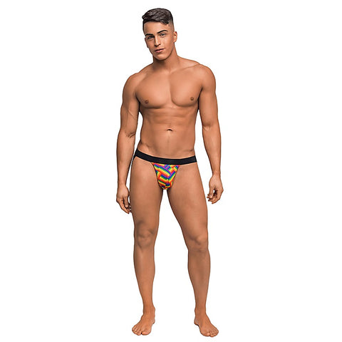 Male Power Pride Fest Breathable Jock by Magic Silk