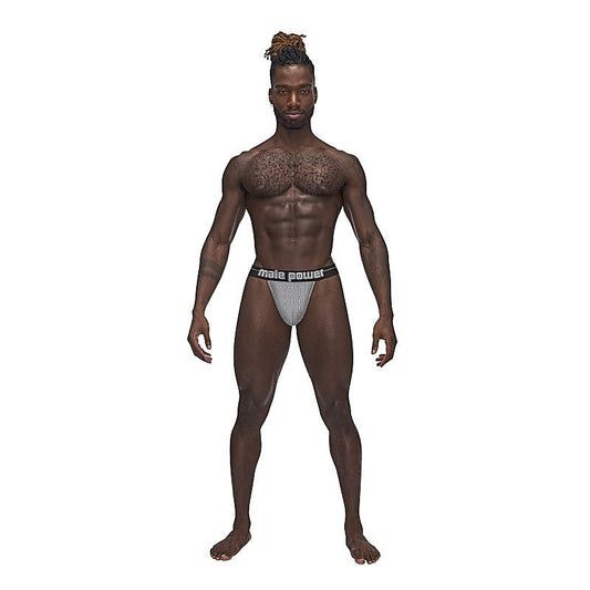 Male Power Sexagon Breathable Micro V Thong by Magic Silk
