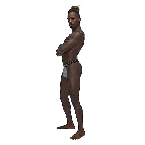 Male Power Sexagon Breathable Micro V Thong by Magic Silk