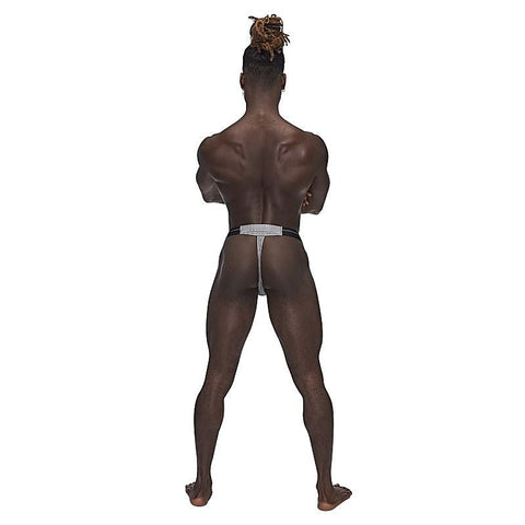 Male Power Sexagon Breathable Micro V Thong by Magic Silk