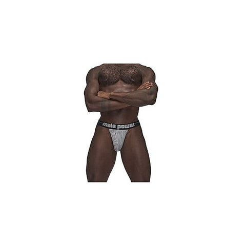 Male Power Sexagon Strappy Ring Jock by Magic Silk