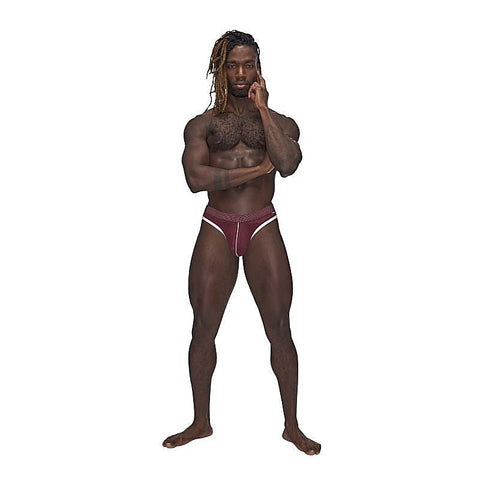 Male Power Sport Stretchy Mens Mesh Thong by Magic Silk