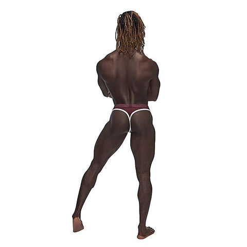Male Power Sport Stretchy Mens Mesh Thong by Magic Silk