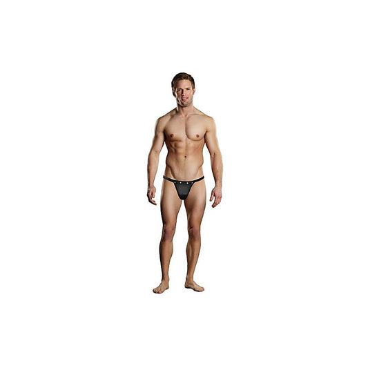 Male Power Rip Off Mens Thong With Studs by Magic Silk