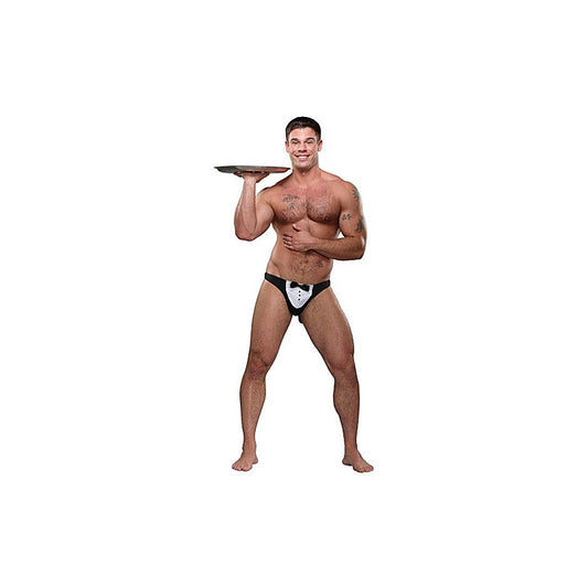 Male Power MaitreD Thong by Magic Silk