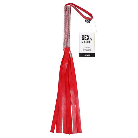 Amor Sparkle Flogger by Sportsheets