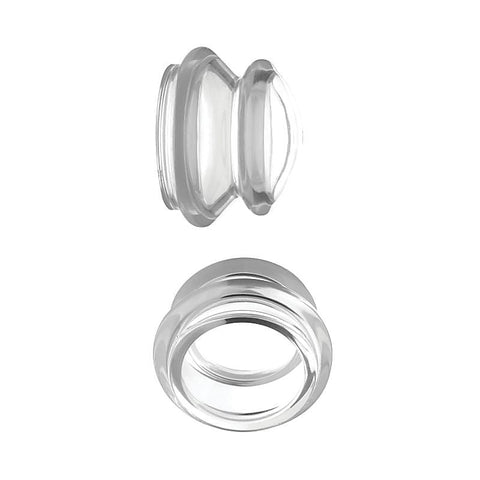Master Series Clear Plungers Fetish Nipple Suckers