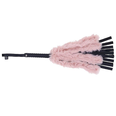 S&M Brat Faux Fur Flogger by Sportsheets