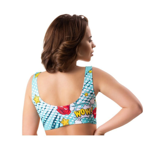 Comics Like Crop Top by Mememe Lingerie
