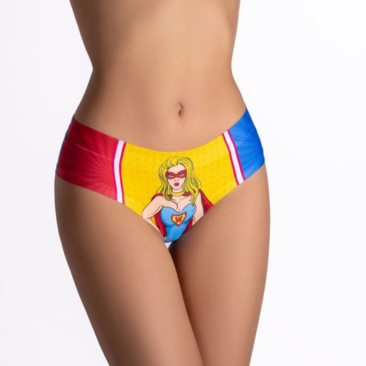 Comics Wonder Girl Slip Panties by Mememe Lingerie