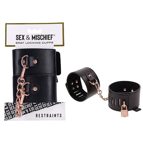 Brat Locking Cuffs by Sportsheets