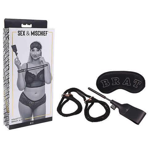 S&M Knotty Brat Pleasure Kit by Sportsheets
