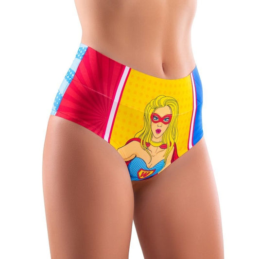 Comics Wonder Girl Hi-Briefs by Mememe Lingerie