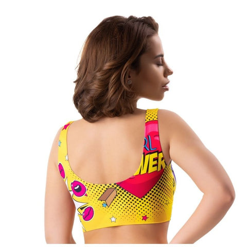 Comics Insta Crop Top by Mememe Lingerie