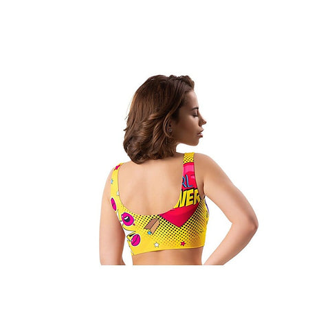 Comics Insta Sexy Womens Crop Top by Mememe Lingerie