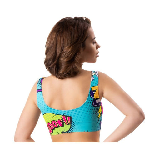 Comics Oh Crop Top by Mememe Lingerie
