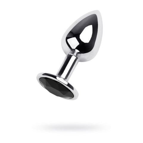 Metal Anal Plug w/ Gem by ToyFa