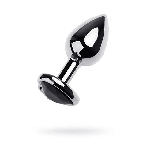 Metal Butt Plug With Heart Shaped Gem by ToyFa