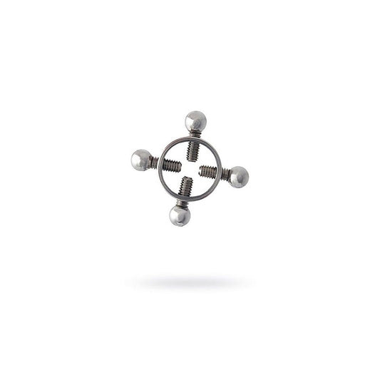 Metal Silver Nipple Clamp 2 Piece by ToyFa