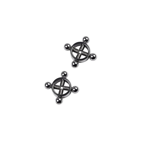 Metal Silver Nipple Clamp 2 Piece by ToyFa