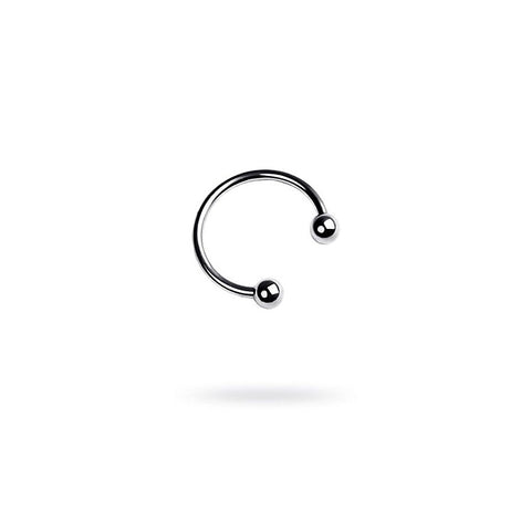 Metal Silver Metal Penis Erection Cock Ring 3cm by ToyFa
