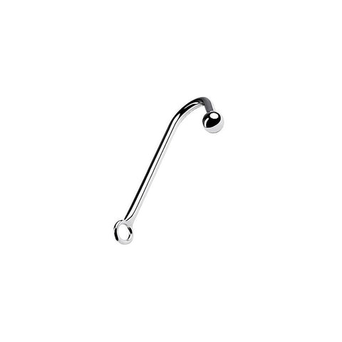 Metal Anal Hook With Bondage Ball by ToyFa