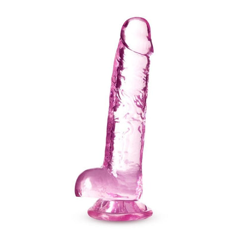 Naturally Yours 7" Crystaline Dildo Diamond