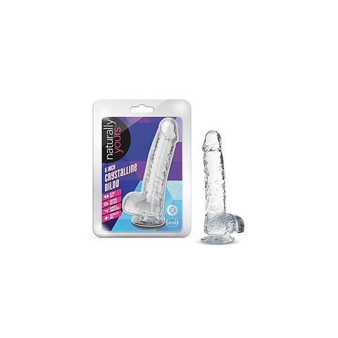 Naturally Yours 6 Inches Crystalline Suction Cup Realistic