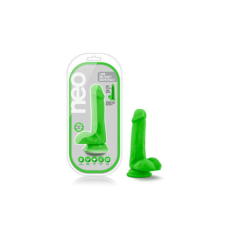 Neo Dual Density Realistic Cock With Balls