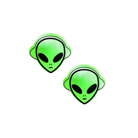 Blacklight Alien Nipple Pasties by Neva Nude