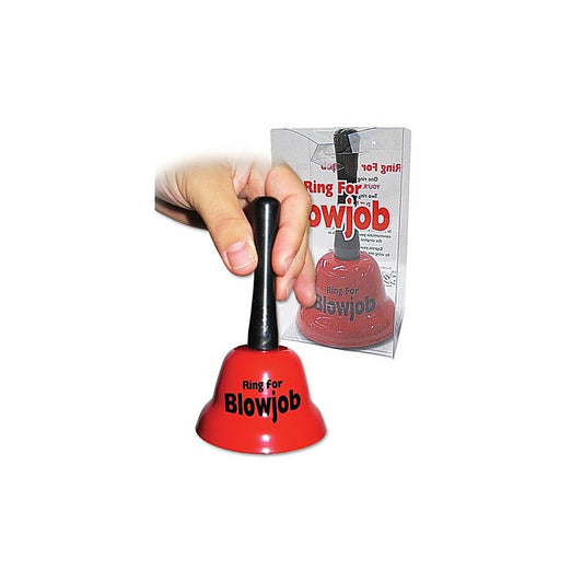 Flashy Red Hand Bell by Ozze Creations