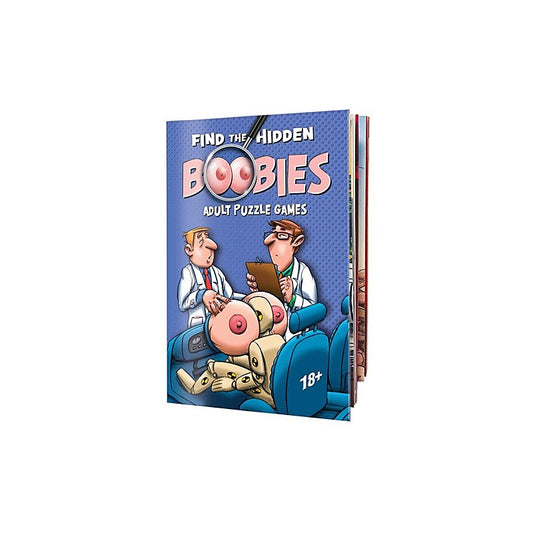 Find the Boobies Puzzle Game Book by Ozze Creations