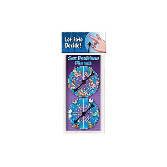 Sex Positions Planner Spinner by Ozze Creations