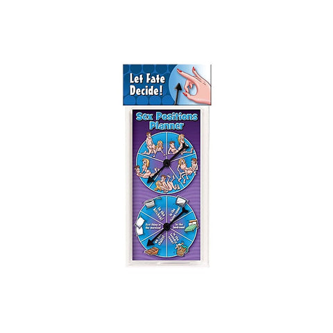 Sex Positions Planner Spinner by Ozze Creations