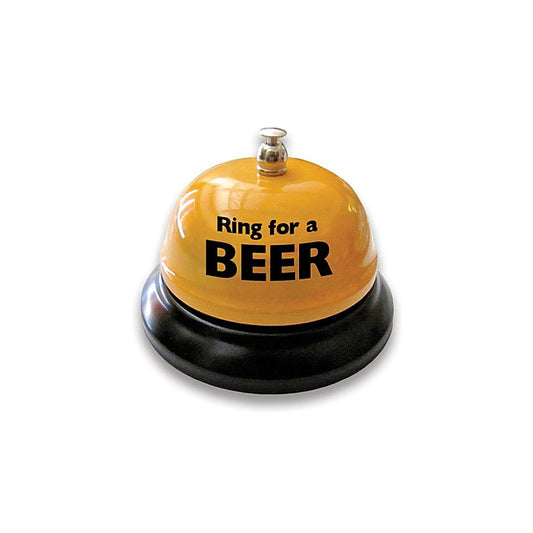 Beer Flashy Yellow Table Bell by Ozze Creations