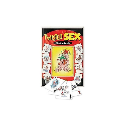 Novelty Twisted Sex Playing Cards Adult Game
