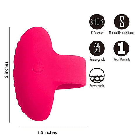 Maia RUBY Finger Stimulator by Maia Toys