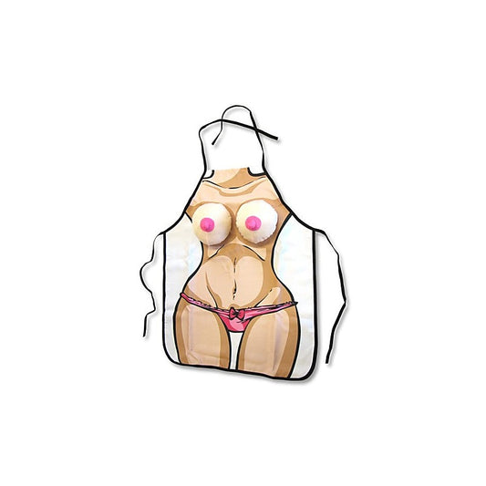 BBQ Boobie Shaped Apron by Ozze Creations