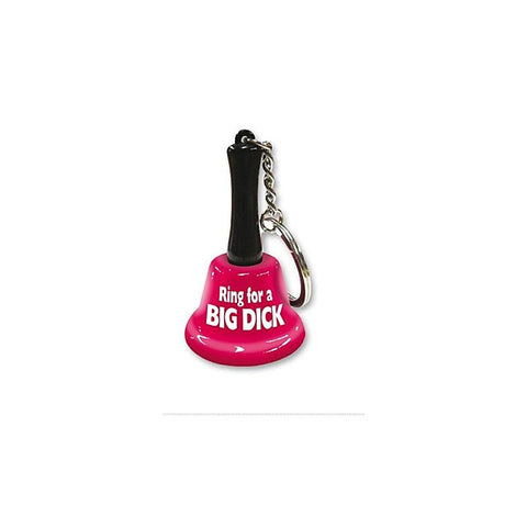 Novelty Ring For A Big Dick Mini Bell Key Chain